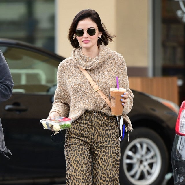 lucy hale gets coffee on 3/17