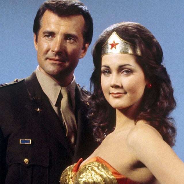 Lynda Carter and Lyle Waggoner on 'Wonder Woman'