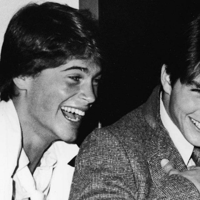 Rob Lowe and Tom Cruise