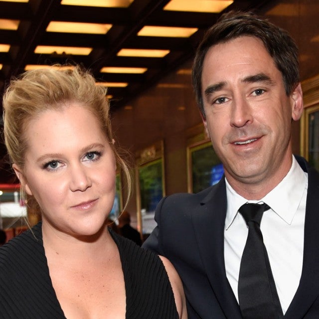 Amy Schumer and Chris Fischer at the 72nd Annual Tony Awards