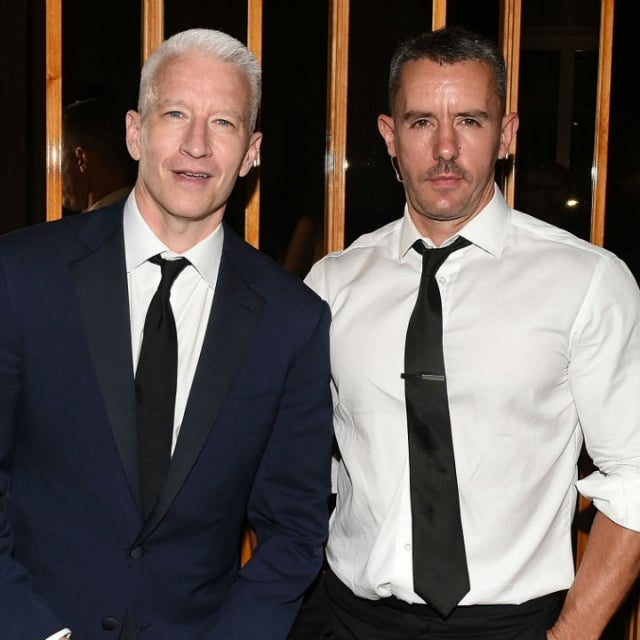 Anderson Cooper and Benjamin Maisani