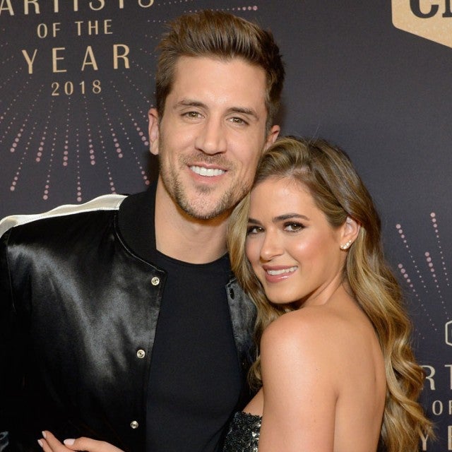 Jordan Rodgers and JoJo Fletcher at the 2018 CMT Artists of The Year 