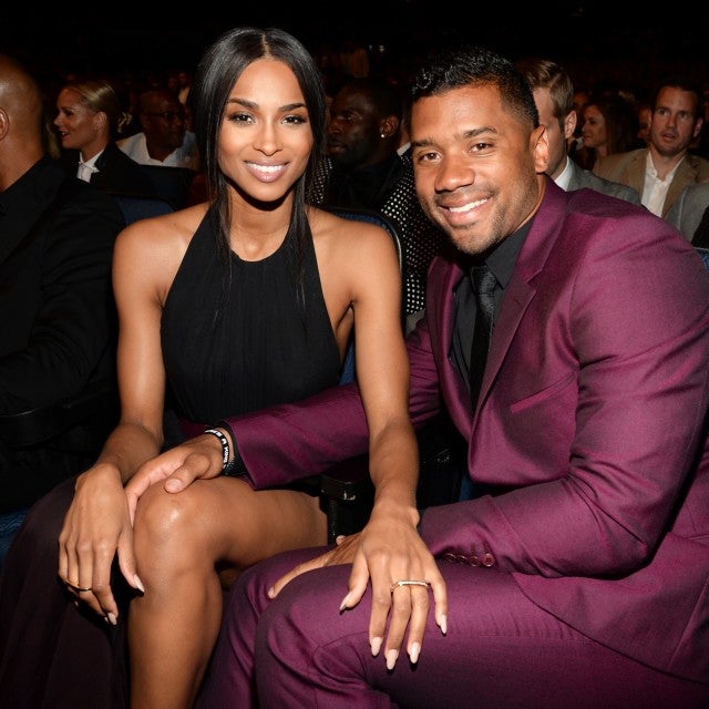 Ciara and Russell Wilson at The 2015 ESPYS 
