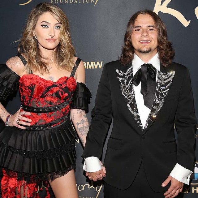 Paris Jackson and Prince Jackson attend the Ryan Gordy Foundation "60 Years of Motown" Celebration at the Waldorf Astoria Beverly Hills on November 11, 2019 in Beverly Hills, California.