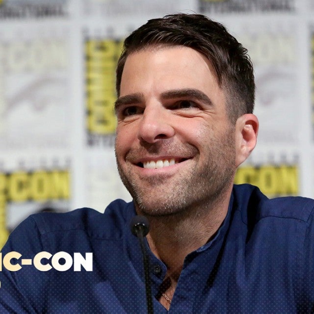 Zachary Quinto at Comic-Con 2019. Getty Images