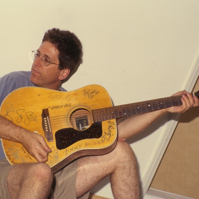 Jack Sherman guitarist for the Red Hot Chili Peppers poses for a portrait in Los Angeles, California on June 1, 1998.