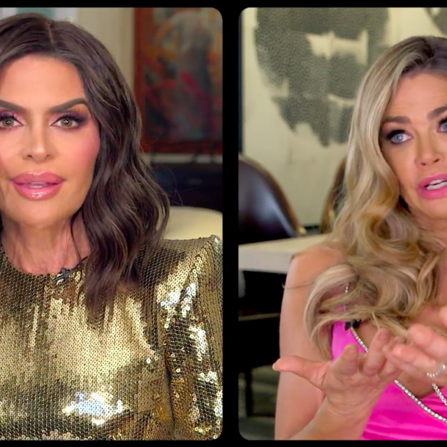 Lisa Rinna and Denise Richards go head to head on 'The Real Housewives of Beverly Hills' season 10 reunion.