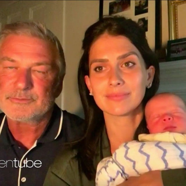 Alec, Hilaria, and Eduardo Baldwin