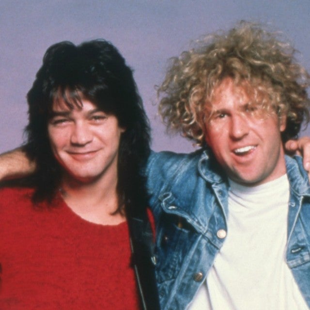 Eddie Van Halen and  Sammy Hagar