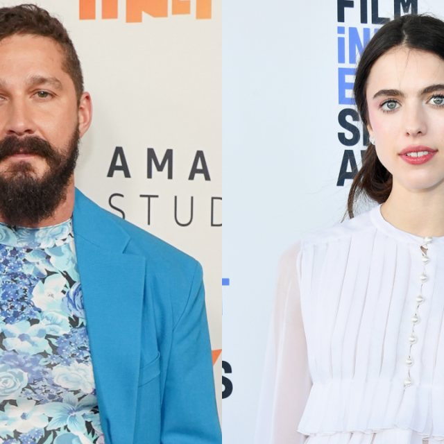 Shia LaBeouf and Margaret Qualley 