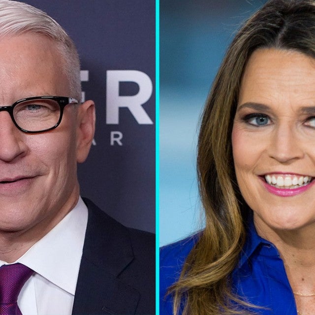 Anderson Cooper and Savannah Guthrie