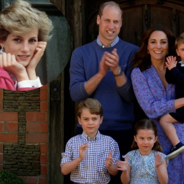 Princess Diana and royals