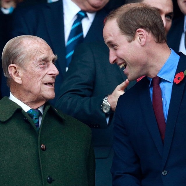 Prince Philip and Prince William