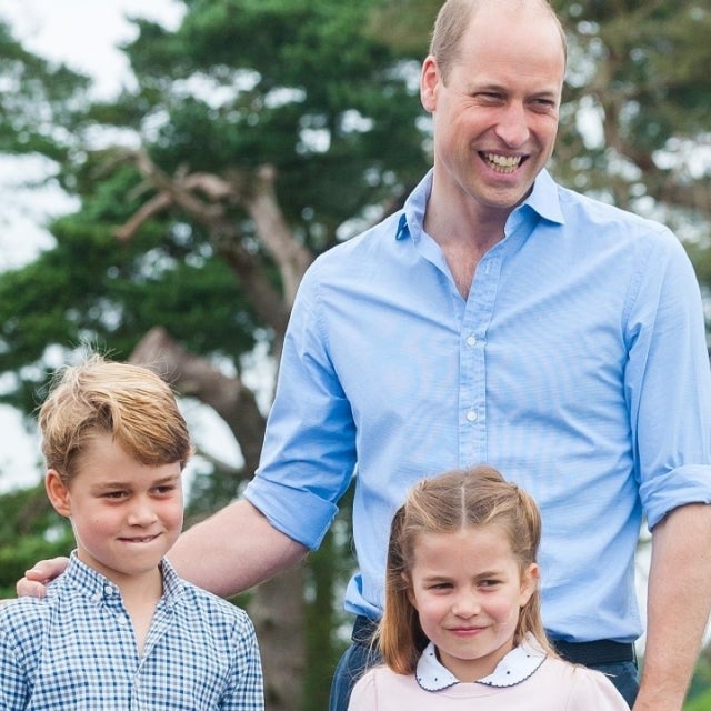 Prince William, Prince George, and Princess Charlotte