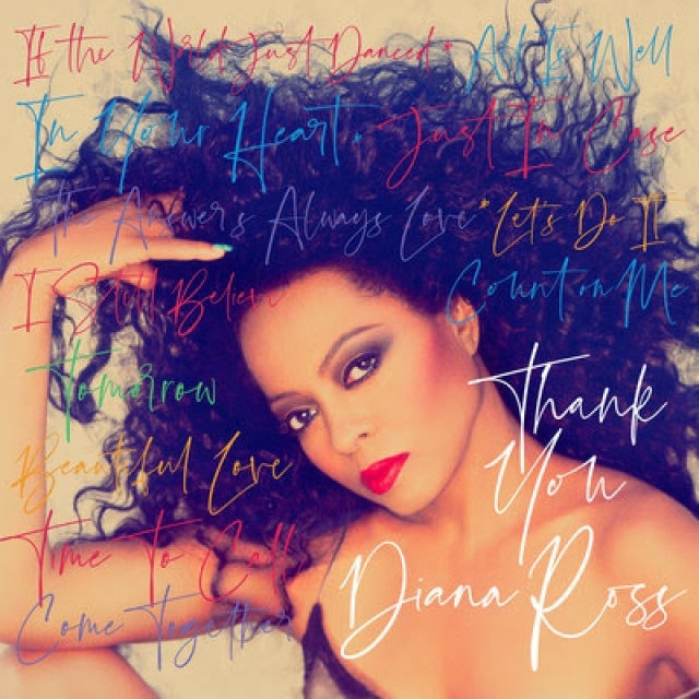Diana Ross's 'Thank You' Album Cover