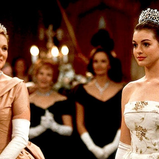 Anne Hathaway and Julie Andrews in 'The Princess Diaries'
