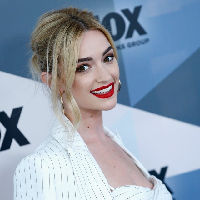 Brianne Howey attends 2018 Fox Network Upfront at Wollman Rink, Central Park on May 14, 2018 in New York City.