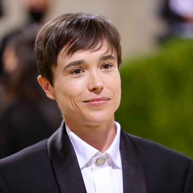 Elliot Page attends The 2021 Met Gala Celebrating In America: A Lexicon Of Fashion at Metropolitan Museum of Art on September 13, 2021 in New York City.