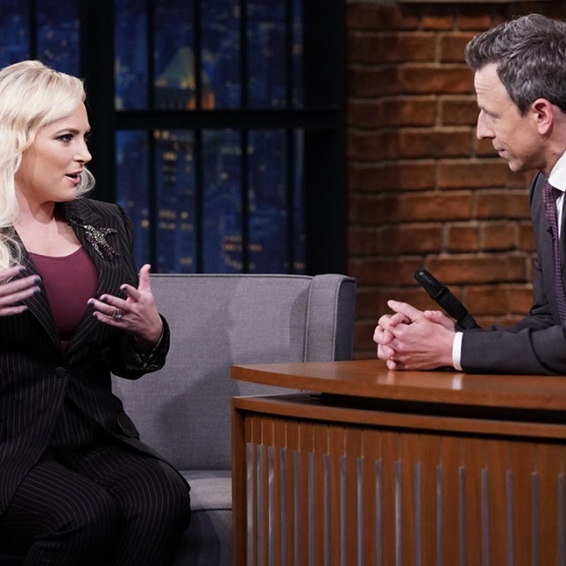 Meghan McCain during an interview with host Seth Meyers on May 7, 2019