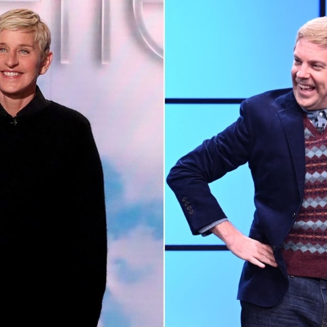 Ellen DeGeneres and Jason Sudeikis