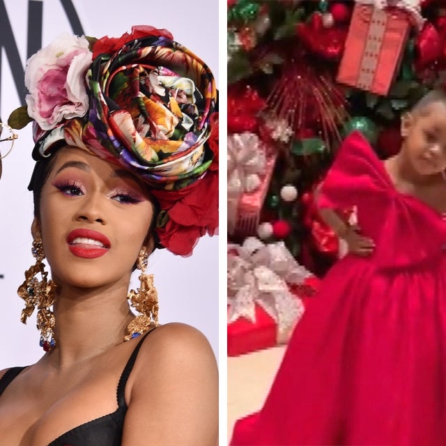 Cardi B and Offset’s Daughter Kulture Steals the Show in Christmas Photoshoot