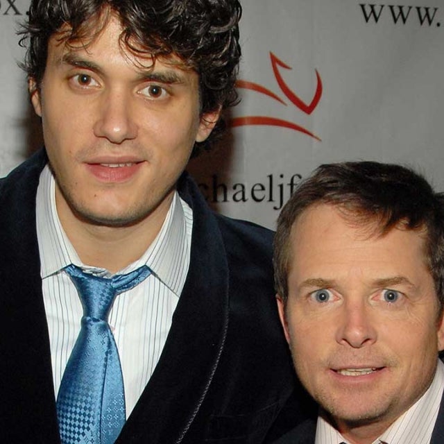 John Mayer and Michael J. Fox