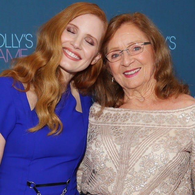 Jessica Chastain and Marilyn Herst