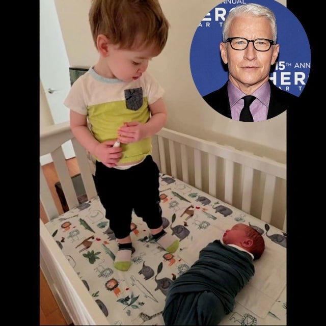 Anderson Cooper's sons Wyatt and Sebastian