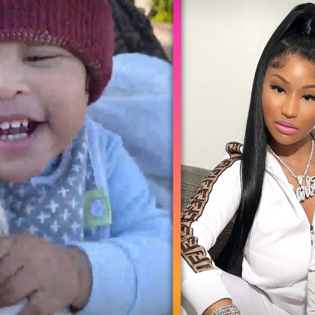 Nicki Minaj Shares Sweet Videos Playing Peek-a-Boo With Her Son 