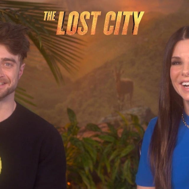 ‘The Lost City’s Sandra Bullock and Daniel Radcliffe React to Channing Tatum’s Wig (Exclusive)