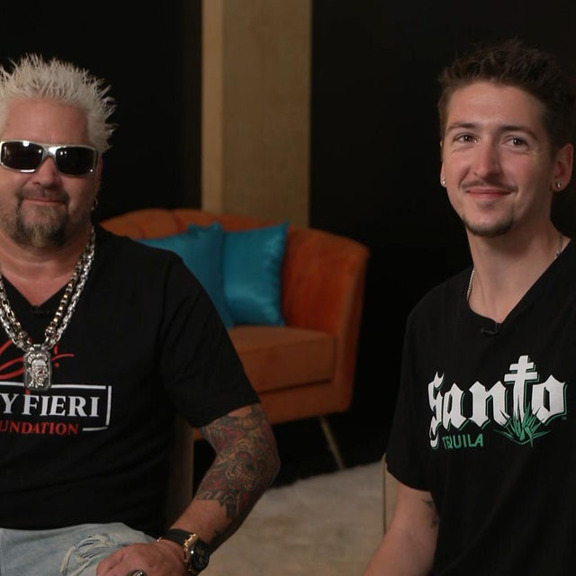 Watch Guy Fieri Get 'Grilled' by His Son Hunter! (Exclusive)