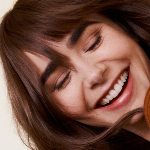 Lily Collins Living Proof Haircare Campaign