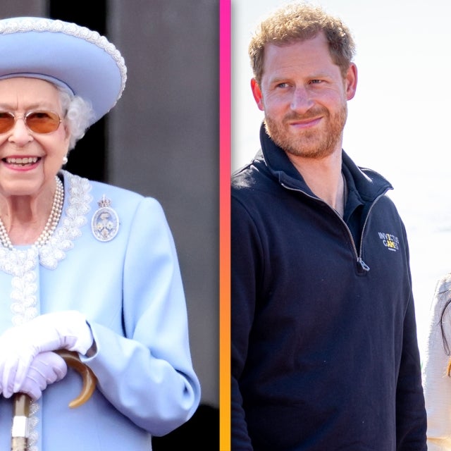 Prince Harry and Meghan Markle Make Platinum Jubilee Appearance With Queen Elizabeth