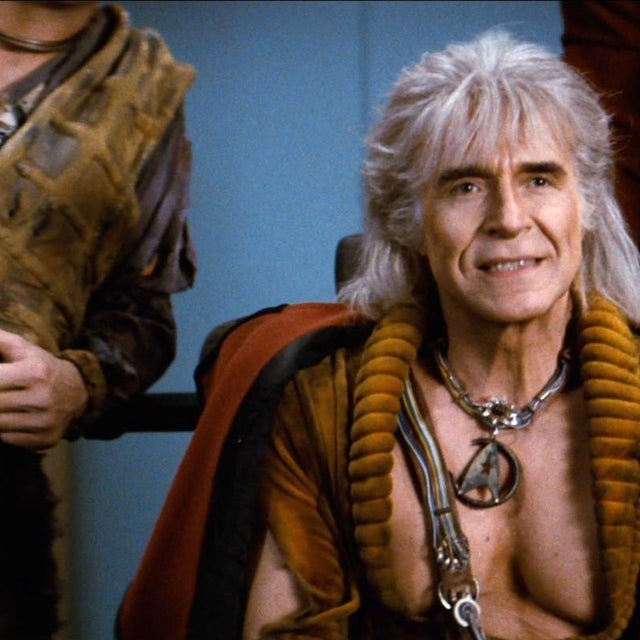 Montalban playing in Khan in 'Star Trek II: The Wrath of Khan.'