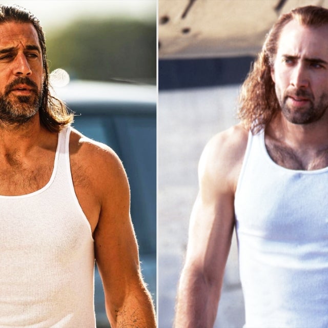 Aaron Rodgers and Nicolas Cage Con Air