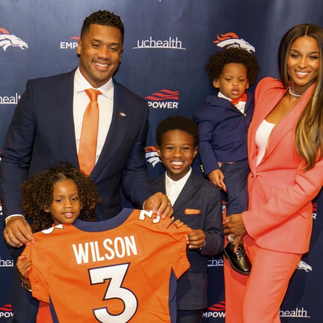 Ciara and Kids Support Russell Wilson as He's Introduced as New Denver Broncos Quarterback