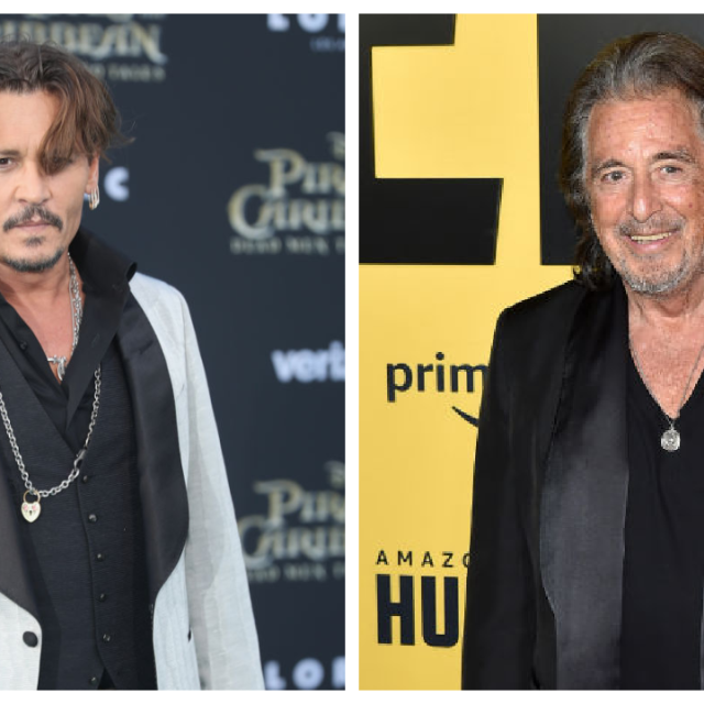 Johnny Depp and Al Pacino