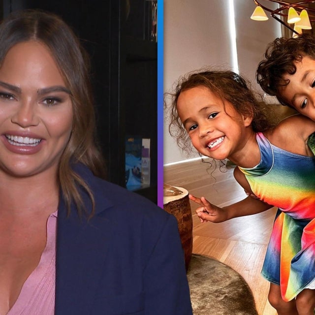 Chrissy Teigen Shares How Luna and Miles Feel About Getting a New Sibling (Exclusive)