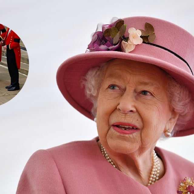 Queen Elizabeth II and her corgis