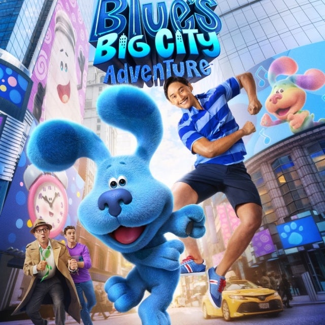 Blue's Clues Big City Adventure Movie Poster 2022