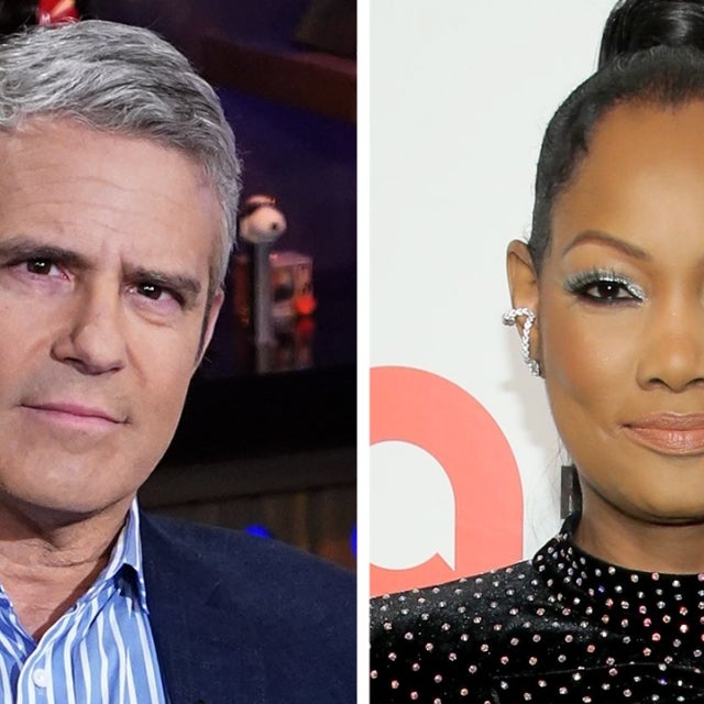 Andy Cohen and Garcelle Beauvais