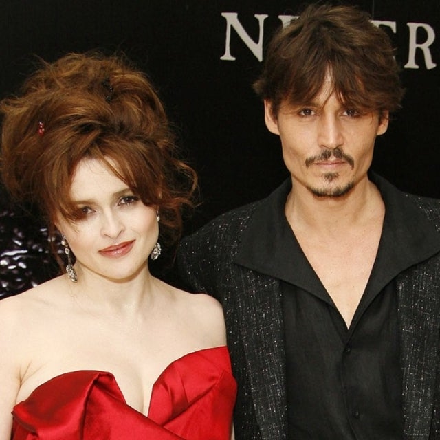 Helena Bonham Carter and Johnny Depp