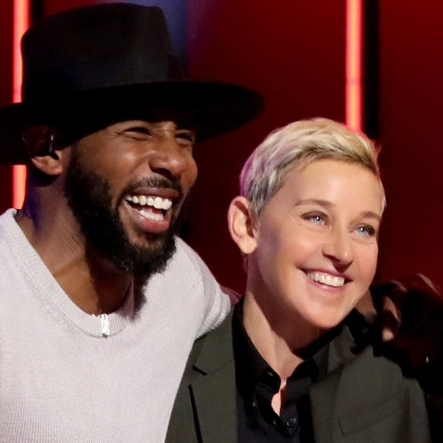 Ellen DeGeneres and Stephen tWitch Boss