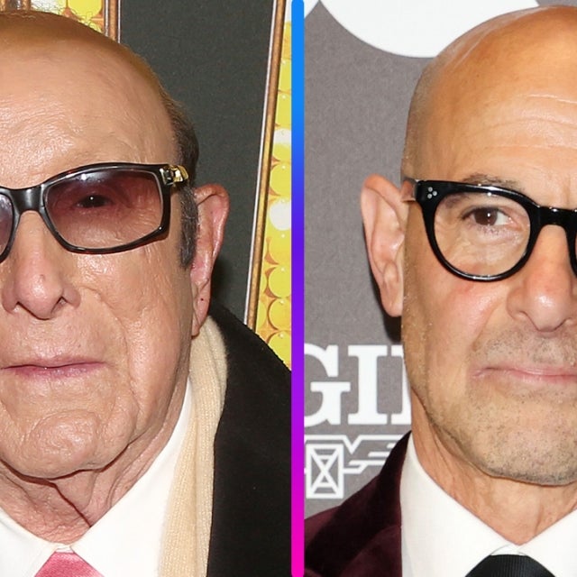 Stanley Tucci and Clive Davis