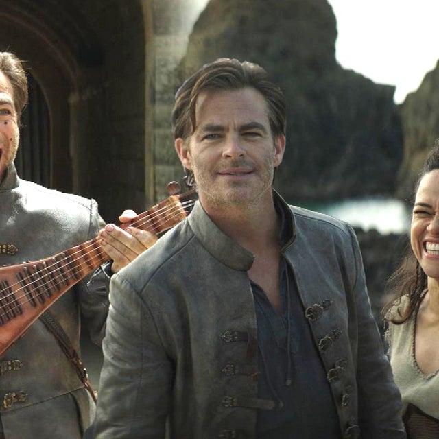Watch Chris Pine and Michelle Rodriguez Crack Up in 'Dungeons & Dragons' Gag Reel (Exclusive)