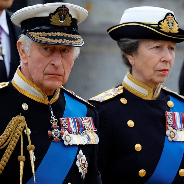 King Charles and Princess Anne