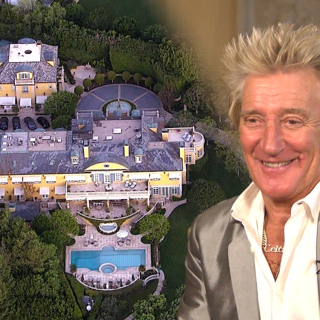Inside Rod Stewart's $70 Million Beverly Hills Estate: Soccer Field, Speakeasy and More