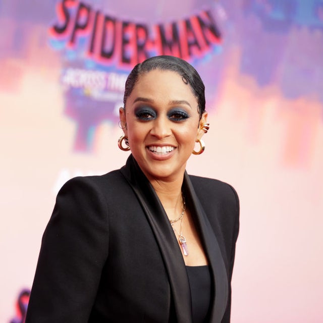 Tia Mowry attends the world premiere of Sony Pictures Animation's "Spider-Man: Across The Spider-Verse" at Regency Village Theatre on May 30, 2023 in Los Angeles, California.