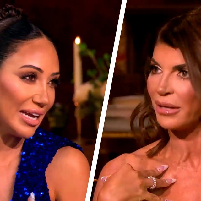Melissa Gorga and Teresa Giudice face off at The Real Housewives of New Jersey reunion