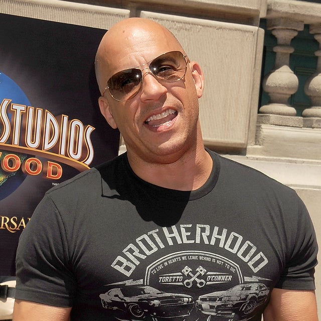 Vin Diesel at Universal Studios Hollywood.